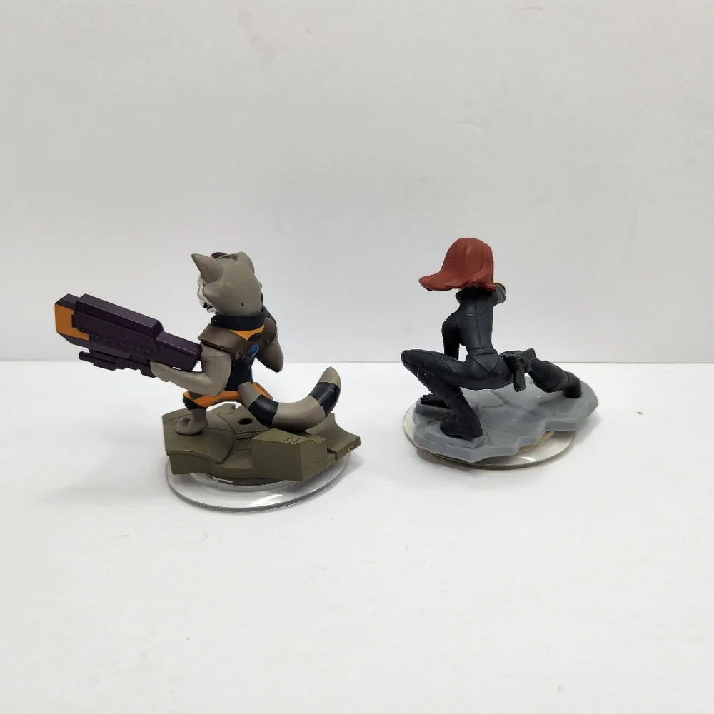 Disney Infinity 2.0 Marvel Figures + Power Disc Yondu Rocket Green Goblin